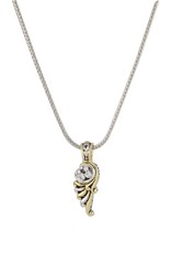 JOHN MEDEIROS K3670-AF03 Little Inspirations Angel Wing SLIDER Charm Necklace