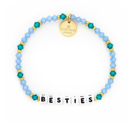 LITTLE WORDS PROJECT Besties - White -Best Friends Collection Bracelet