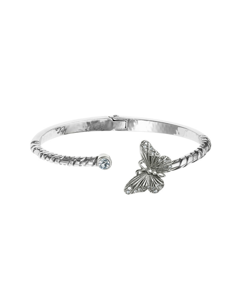 BRIGHTON JF5901 SOLSTICE BUTTERFLY HINGED BANGLE