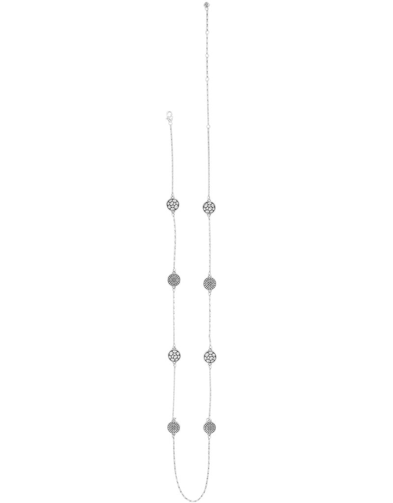 BRIGHTON JM3990 Pebble Round Reversible Long Necklace