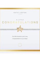 KATIE LOXTON KLJ3537 Beautifully Boxed a little Congratulations Bracelet