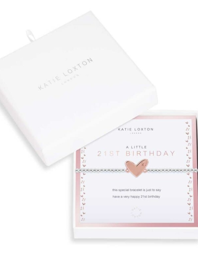 KATIE LOXTON KLJ3775 Beautifully Boxed A Littles | 21st Birthday