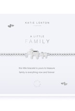 KATIE LOXTON KLJ4674 A LITTLE | FAMILY | Silver | Bracelet | 6 7/8" stretch