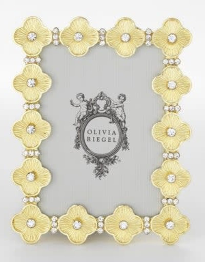 Olivia Riegel RT2251 Gold Clover 2.5“ x 3.5” Frame