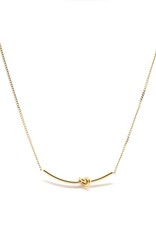 Salty Cali Knot Necklace ~ Salty Babes Gold