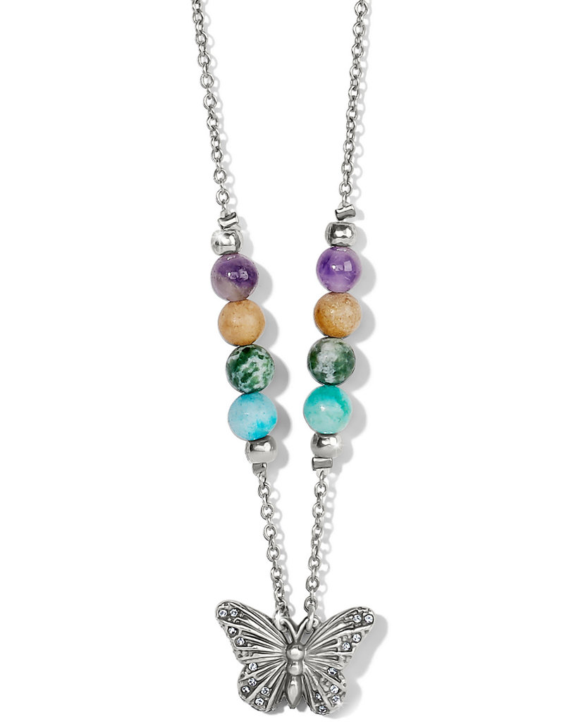 BRIGHTON JM5953 Solstice Hues Butterfly Petite Necklace