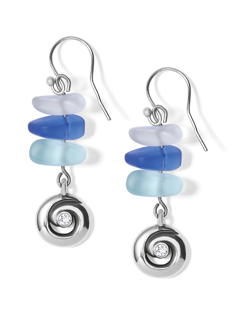 BRIGHTON JA8683 Contempo Glass Candy French Wire Earrings
