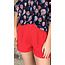 -- RED CUFF SHORT