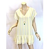 OPERA DRESS YELLOW STRIPE