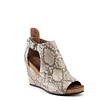 Taupe Snake Wedge
