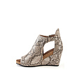Taupe Snake Wedge