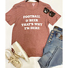 Football And Beer Tee