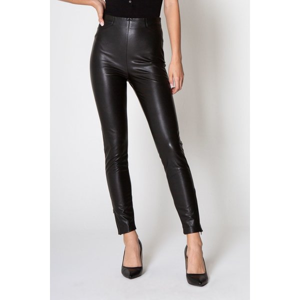  Black Nina Leather Pant