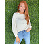 Cream Cable Knit Pullover
