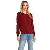 Burgundy Puuf Sleeve Top