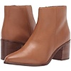 Smooth Tan Leather Booties