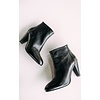 Smooth Leather Black Bootie