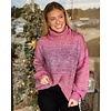 Mauve Boho Mix Sweater