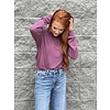 Berry Wine Shoulder Pad Pullover