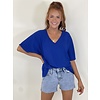 SOLID AIRFLOW BASIC VNECK RELAXED FIT TOP