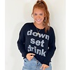 DOWN SET DRINK SWEATER