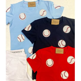  FLY BALLS BASEBALL TEE