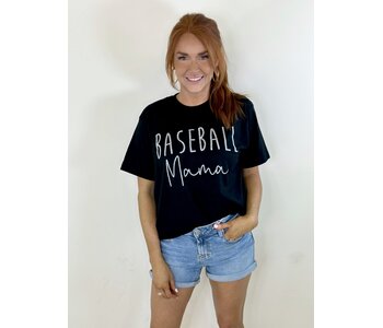 BASEBALL MAMA TEE