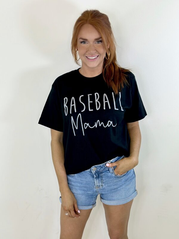 BASEBALL MAMA TEE