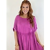 ORCHID LOOSE BABYDOLL DRESS