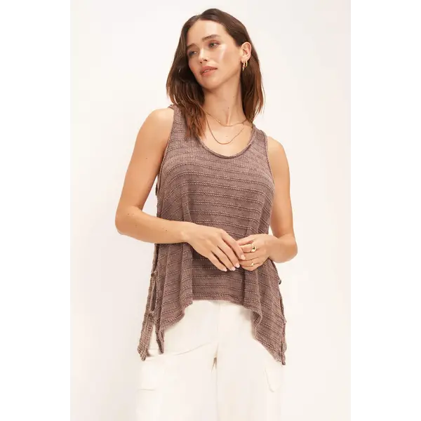  MAPLE WASHED STRIPE TANK