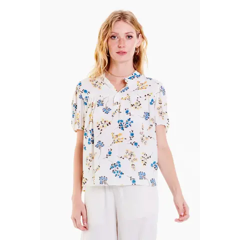 MELANIE TOP - MALIBU FLORAL