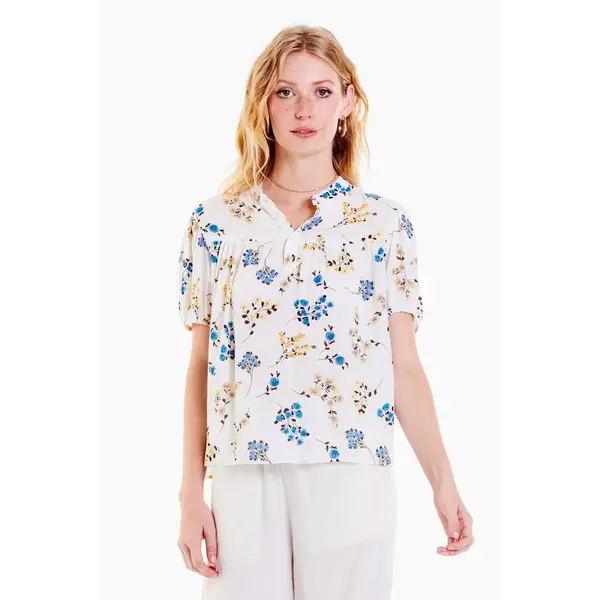  MELANIE TOP - MALIBU FLORAL