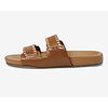 CATCH A WAVE 2TONE LEATHER-TAN/BLUSH