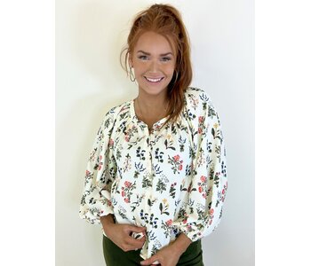 AUTUMN BOTANICALS BLOUSE