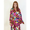 FLORAL DOT KAFTAN DRESS