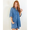 Denim S/S Boyfriend Dress