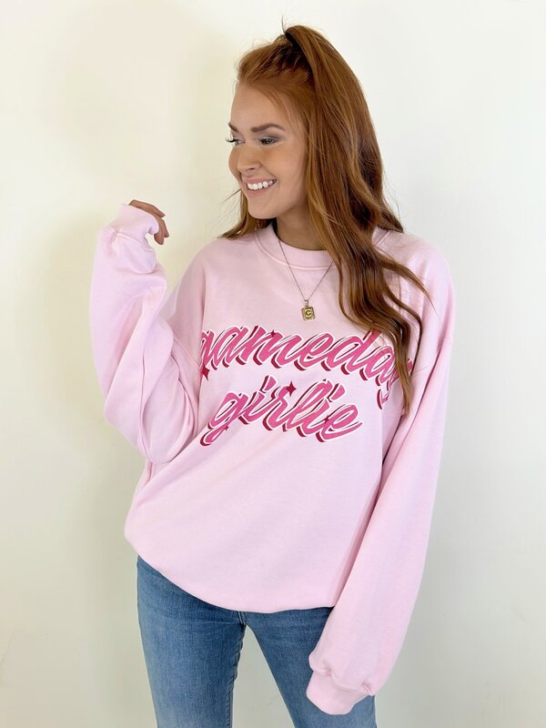 VICKIE GAMEDAY GIRLIE SWEATSHIRT