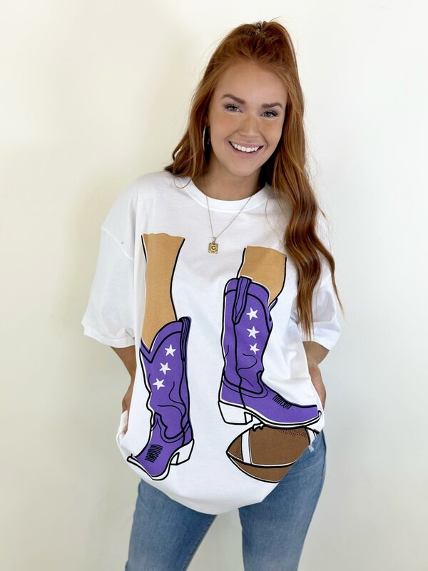 MARSHALL FOOTBALL BOOTS TEE
