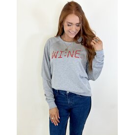  WINE TIME SWEATSHIRT