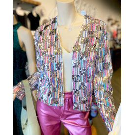  MULTI SEQUIN JACKET