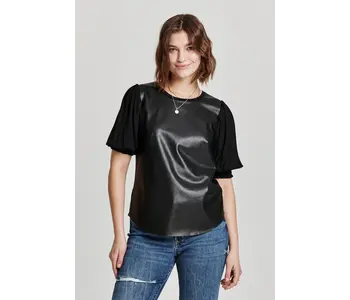MARLOWE TOP - BLACK