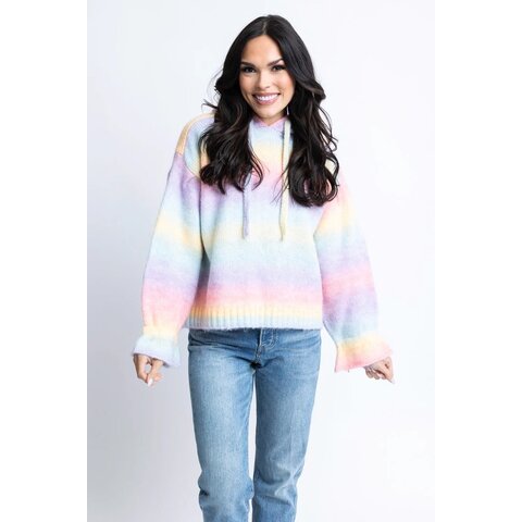 PASTEL RAINBOW SWEATER