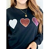 SPARKLE HEART SWEATSHIRT