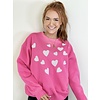 SEQUIN HEARTED SWEATSHIRT