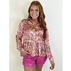 COLORED TRAILS TIERED SHIRT