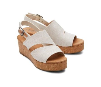 Claudine Natural Wedge