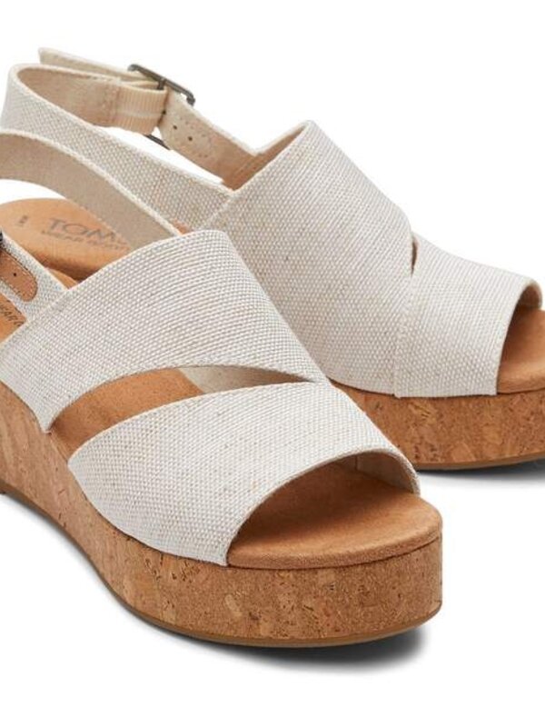 Claudine Natural Wedge