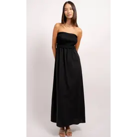  Black Roan Tube Dress