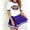 PURPLE CHEER SKIRT