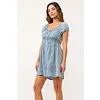 CHARLENE DRESS - SUMMER BLUE